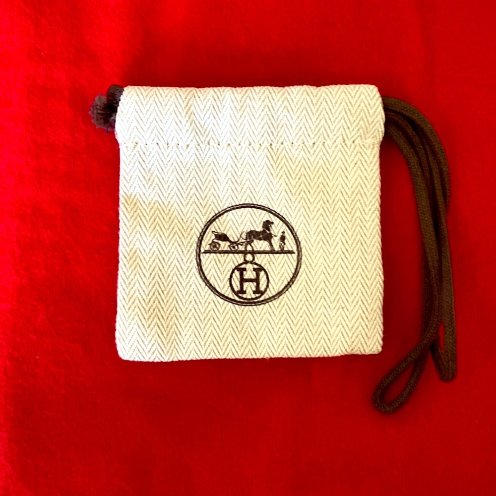 Hermes Small Jewelry Dust Bag